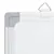 Produktbild 5 för Magnetisk whiteboard hopfällbar 100x80x1,7 cm aluminium