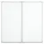 Produktbild 3 för Magnetisk whiteboard hopfällbar 100x100x1,7 cm aluminium