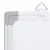 Produktbild 5 för Magnetisk whiteboard hopfällbar 100x100x1,7 cm aluminium