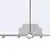 Produktbild 6 för Magnetisk whiteboard hopfällbar 100x100x1,7 cm aluminium