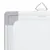 Produktbild 5 för Magnetisk whiteboard hopfällbar 120x60x1,7 cm aluminium