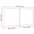 Produktbild 7 för Magnetisk whiteboard hopfällbar 120x60x1,7 cm aluminium