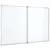 Produktbild 2 för Magnetisk whiteboard hopfällbar 120x80x1,7 cm aluminium