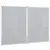 Produktbild 4 för Magnetisk whiteboard hopfällbar 120x80x1,7 cm aluminium