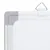 Produktbild 5 för Magnetisk whiteboard hopfällbar 120x80x1,7 cm aluminium