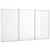 Produktbild 2 för Magnetisk whiteboard hopfällbar 120x80x1,7 cm aluminium