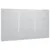 Produktbild 4 för Magnetisk whiteboard hopfällbar 180x100x1,7 cm aluminium