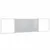 Produktbild 4 för Magnetisk whiteboard hopfällbar 160x40x1,7 cm aluminium