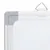 Produktbild 5 för Magnetisk whiteboard hopfällbar 160x40x1,7 cm aluminium