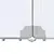 Produktbild 6 för Magnetisk whiteboard hopfällbar 160x40x1,7 cm aluminium