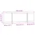 Produktbild 7 för Magnetisk whiteboard hopfällbar 160x40x1,7 cm aluminium