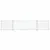 Produktbild 3 för Magnetisk whiteboard hopfällbar 200x40x1,7 cm aluminium