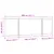 Produktbild 7 för Magnetisk whiteboard hopfällbar 200x60x1,7 cm aluminium