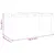 Produktbild 8 för Matbord Panama vit 160x80x75 cm massiv furu