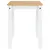 Produktbild 5 för Matbord Corona vit 112x60x75 cm massiv furu