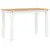 Produktbild 6 för Matbord Corona vit 112x60x75 cm massiv furu