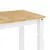 Produktbild 7 för Matbord Corona vit 112x60x75 cm massiv furu