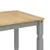 Produktbild 7 för Matbord Corona grå 160x80x75 cm massiv furu