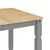 Produktbild 7 för Matbord Corona grå 180x90x75 cm massiv furu