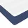 Pocketresårmadrass blå 120x190x20 cm tyg
