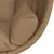 Produktbild 7 för Hängstol med dyna taupe konstrotting och stål