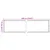 Produktbild 6 för Insynsskydd för balkong antracit 500x75 cm PVC