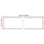 Produktbild 6 för Insynsskydd för balkong antracit 500x90 cm PVC