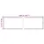 Produktbild 6 för Insynsskydd för balkong växtmotiv grön 1000x90 cm PVC