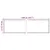 Produktbild 6 för Insynsskydd för balkong stenmotiv 1000x90 cm PVC