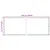 Produktbild 6 för Insynsskydd för balkong antracit 500x120 cm PVC