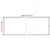 Produktbild 6 för Insynsskydd för balkong gräddvit 300x120 cm PVC