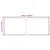 Produktbild 6 för Insynsskydd för balkong vit 600x120 cm PVC