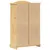 Produktbild 6 för Garderob Corona 101x52x170 cm massiv furu