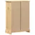 Produktbild 6 för Byrå Corona 80x43x114 cm massiv furu