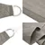 Produktbild 7 för Solsegel 160 g/m² fyrkantig ljusgrå 3x3 m HDPE
