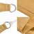 Produktbild 6 för Solsegel 160 g/m² rektangulär sand 2x3 m HDPE