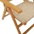Produktbild 8 för Justerbara trädgårdsstolar 8 st beige konstrotting/massivt trä
