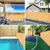 Produktbild 7 för Insynsskyddsnät sand 1,8x10 m HDPE 195 g/m²