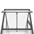 Produktbild 9 för Växthus med ram antracit 169x58x195 cm aluminium