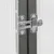 Produktbild 7 för Växthus med ram antracit 169x169x202 cm aluminium