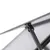 Produktbild 8 för Växthus med ram antracit 169x169x202 cm aluminium