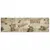 Produktbild 2 för Köksmatta maskintvättbar kaffe brun 45x150 cm sammet