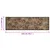 Produktbild 5 för Köksmatta maskintvättbar Morning brun 45x150 cm sammet