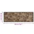 Produktbild 5 för Köksmatta maskintvättbar Morning brun 60x180 cm sammet