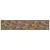 Produktbild 2 för Köksmatta maskintvättbar Morning brun 60x300 cm sammet