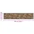 Produktbild 5 för Köksmatta maskintvättbar Morning brun 60x300 cm sammet