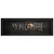 Produktbild 2 för Köksmatta maskintvättbar text kaffe 60x180 cm sammet