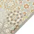 Produktbild 3 för Köksmatta maskintvättbar hexagon pastell 45x150 cm sammet