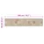 Produktbild 5 för Köksmatta maskintvättbar Hexagon pastell 60x300 cm sammet