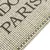Produktbild 3 för Köksmatta maskintvättbar text versaler 45x150 cm sammet